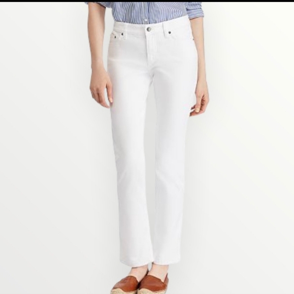 NWOT Women's Lauren Ralph Lauren Modern Straight Curvy Fit Jeans - Picture 5 of 7